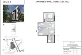 Apartament 1+1 ne shitje, Shkolla e Baletit, Venta