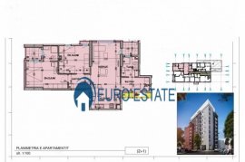 Tirane, shes apartament 2+1+A+BLK Kati 8, 113 m² 1, Shitje