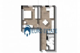 Tirane, shes apartament 1+1+A+BLK 70 m² 76.000 Eur, Shitje