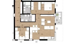 Apartamente 2+1 në shitje në "Garden Turdiu&a, Eladás