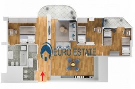 Tirane, shes apartament 3+1+A+BLK Kati 8, 141 m², Shitje