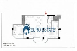 Tirane, shes apartament 3+1+A+BLK Kati 8, 141 m², Venta