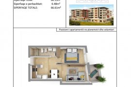 Shiten apartamente 1+1 dhe 2+1 Shengjin, Vente