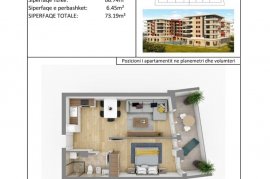 Shiten apartamente 1+1 dhe 2+1 Shengjin, Vente