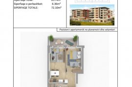 Shiten apartamente 1+1 dhe 2+1 Shengjin, Vente