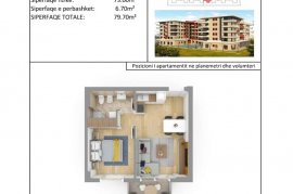 Shiten apartamente 1+1 dhe 2+1 Shengjin, Vente