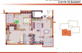 Shitet apartament 2+1 tek Kopshti Botanik, Πώληση