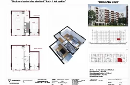 Ap. 1+1, 75 m2, Kreditim nga banka pa kolateral!, Verkauf