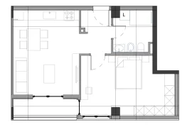 OKAZION... APARTAMENT 1+1 JANAQ PACO, Vente