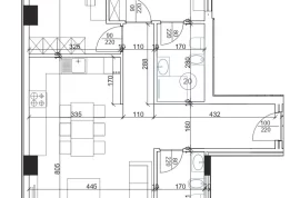 Apartament 2+1 në shitje tek Kompleksi Aura, Vente