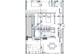 Kamez, apartament 2+1 në shitje  , Vente