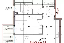 Apartament 2+1 në shitje te kompleksi ”Fusha e Avi, Vente