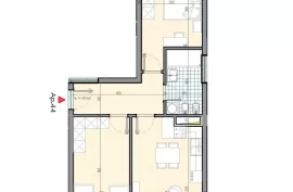 Apartament 2+1 në shitje në “Univers City”, Πώληση